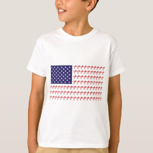 Camiseta BMX Rider - Patriótica American Flag+