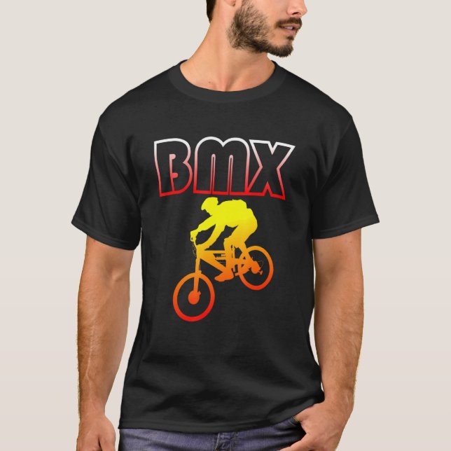 Camiseta Bmx Stunts Bike Bicycle Motocross 1 (Frente)