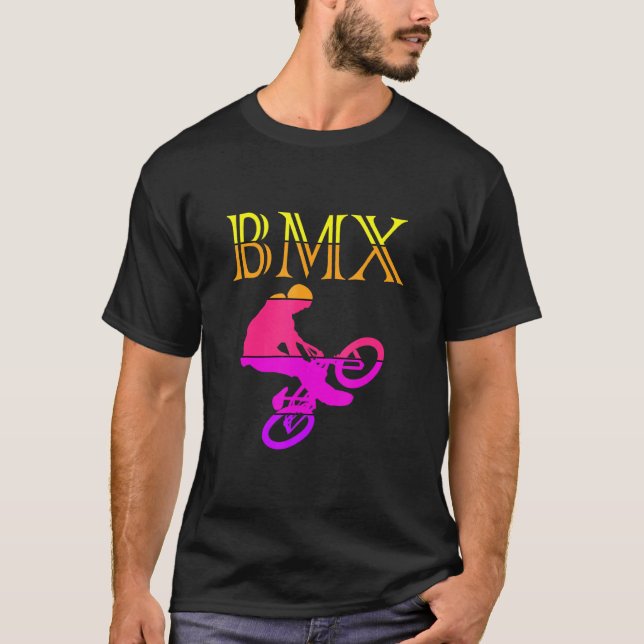 Camiseta Bmx Stunts Bike Bicycle Motocross 13 (Frente)