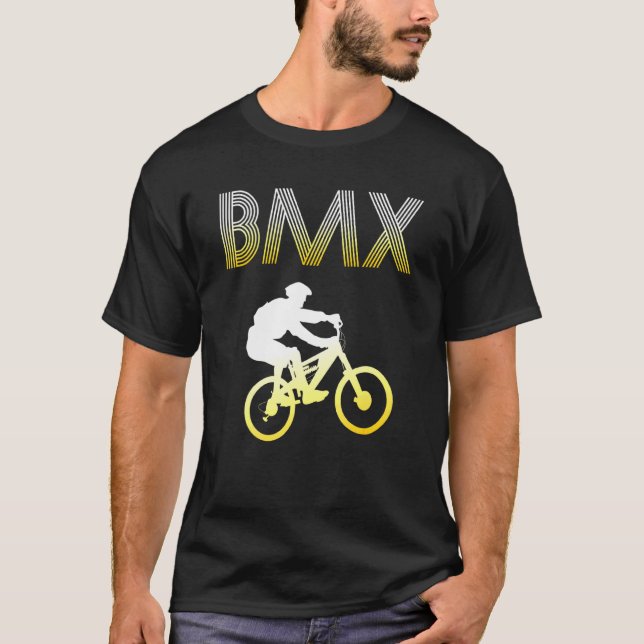 Camiseta Bmx Stunts Bike Bicycle Motocross 15 (Frente)