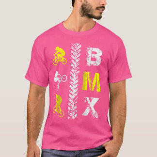 Camiseta Bmx T - Truque De Bicicleta Baseball