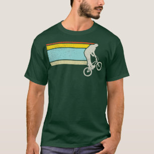 Camiseta Bmx Wheelie Bike Trick Vintage Flatland Cycling Bi