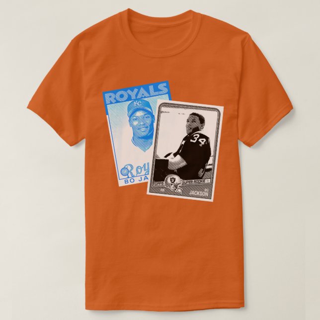 Camiseta Bo Jackson Rookie ds (Frente do Design)