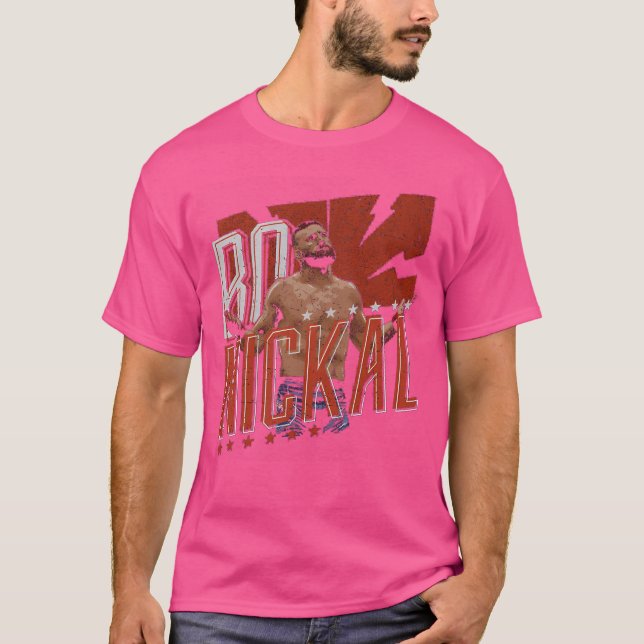 Camiseta Bo Nickal Shrug (Frente)