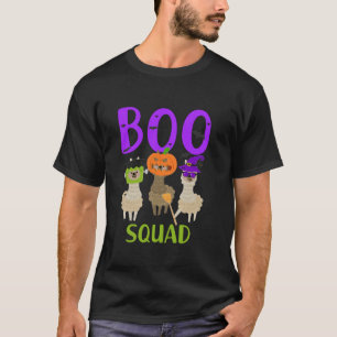 Camiseta Bo Squad Halloween equipe Engraçado lama assustado