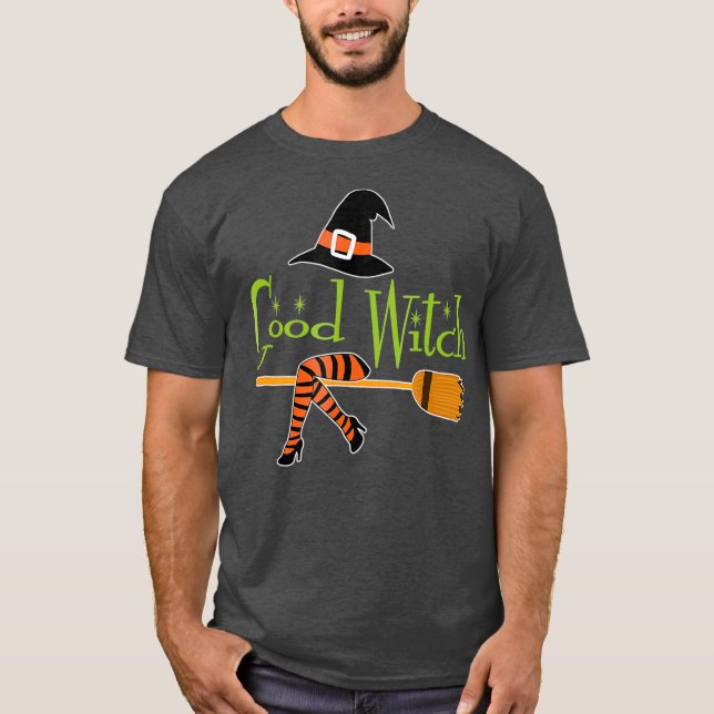 Camiseta Boa Bruxa Halloween (Frente)
