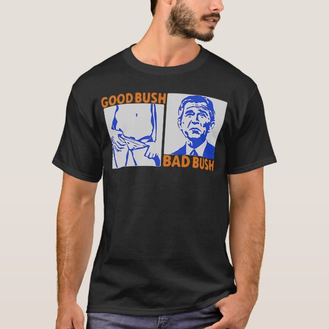 Camiseta Boa Bush Ruim Bush (Frente)