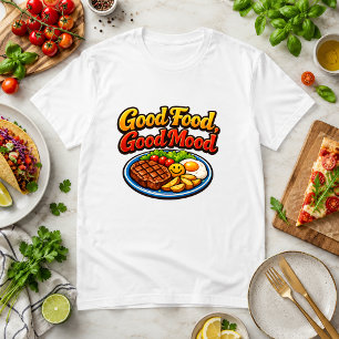 Camiseta Boa Comida, Humor de Comida Boa steak 