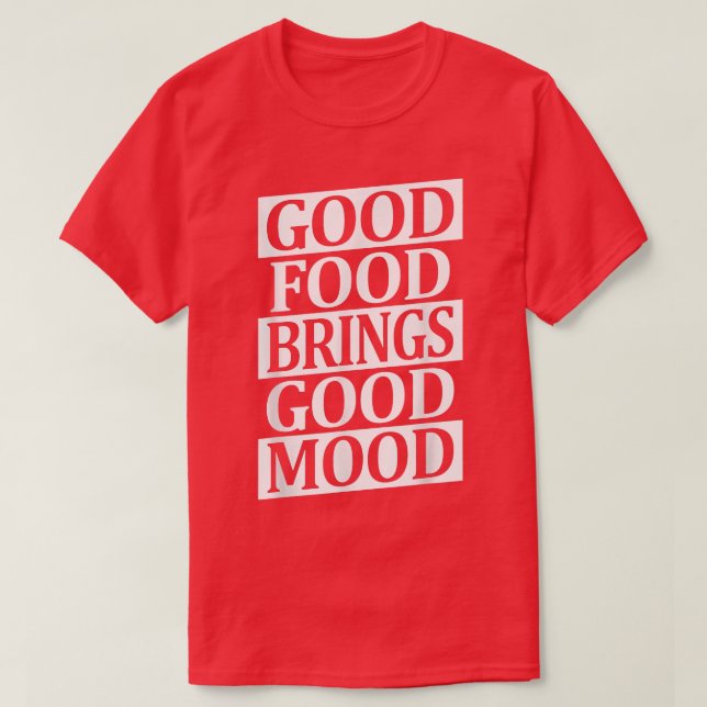 Camiseta Boa Comida Traz Bom Humor Ramen Sobre Comida Asiát (Frente do Design)