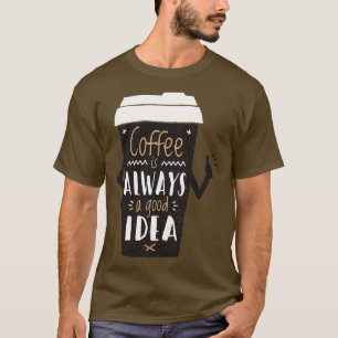 CAMISETA BOA IDEIA CAFÉ
