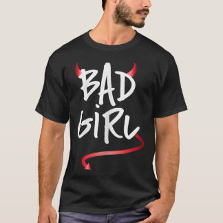 Camiseta Boa Menina Má Melhor Amiga Correspondendo Conjunto