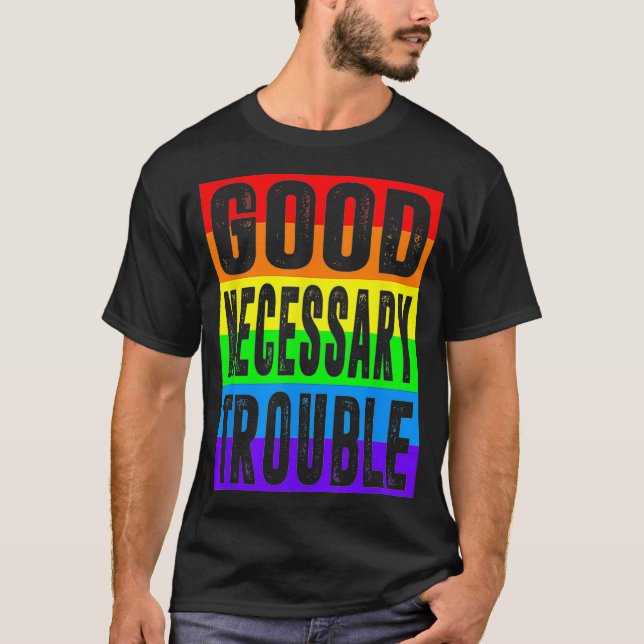 Camiseta Boa Necessidade Justiça Social LGBT LGBT P LGBT (Frente)