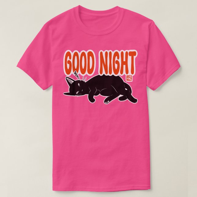 Camiseta Boa noite (Frente do Design)