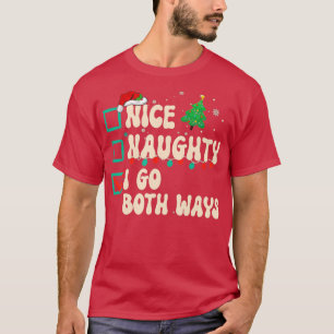 Camiseta Boa Noite Eu Irei As Duas Maneiras Xmas List Papai