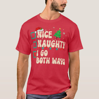Camiseta Boa Noite Eu Irei As Duas Maneiras Xmas List Papai
