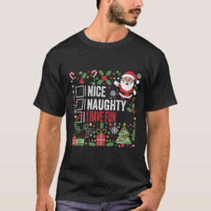 Camiseta Boa Noite Eu Tenho Papais noeis De Natal Engraçado