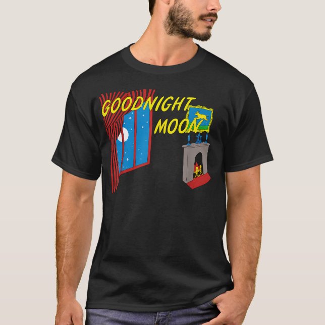 Camiseta Boa Noite Lua (Frente)