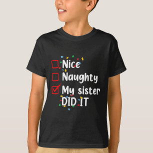 Camiseta Boa Noite Minha Irmã Fez Com Que Homens Da Família