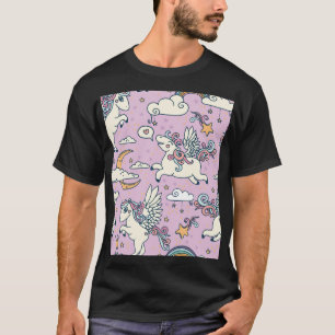 Camiseta Boa Noite Pegasus: Bela Cartoon