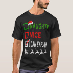 Camiseta Boa Noite Posso Explicar Pijama De Natal Engraçado