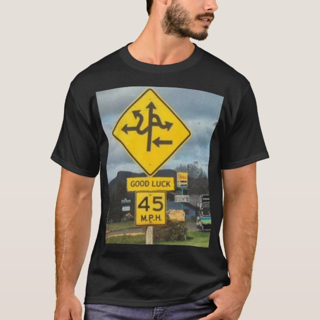 Camiseta Boa sorte (Frente)
