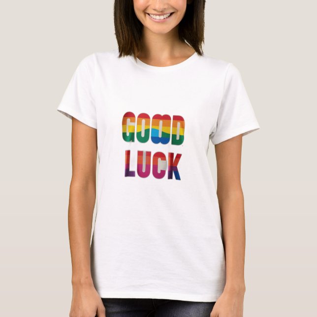 Camiseta Boa sorte (Frente)