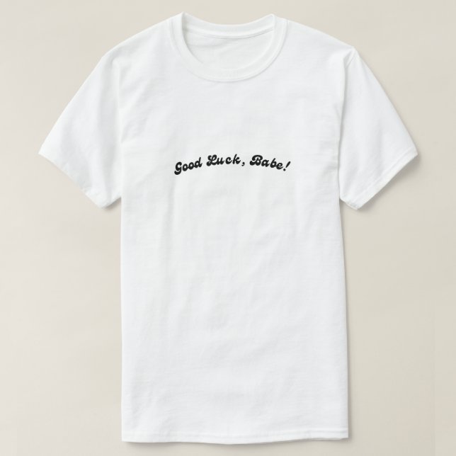 Camiseta Boa Sorte Babe Rise e Fall of a Midwest Princess (Frente do Design)