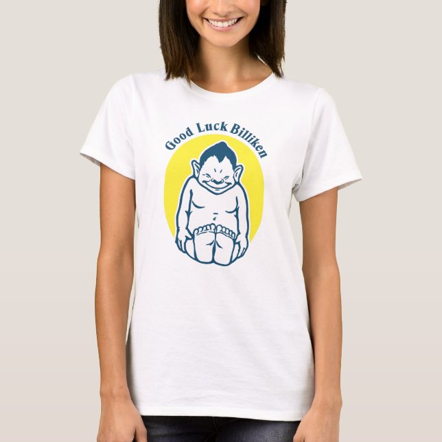 Camiseta Boa sorte Billiken (Frente)