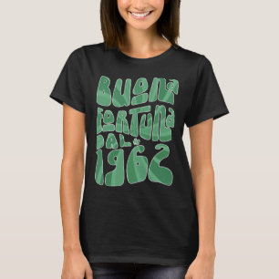 Camiseta Boa Sorte Desde 1962 61 Anos Aniversário St Patri
