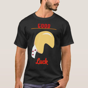 Camiseta Boa Sorte, Deserto Da Fortuna, Cookie, Diz Gráfico