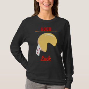 Camiseta Boa Sorte, Deserto Da Fortuna, Cookie, Diz Gráfico