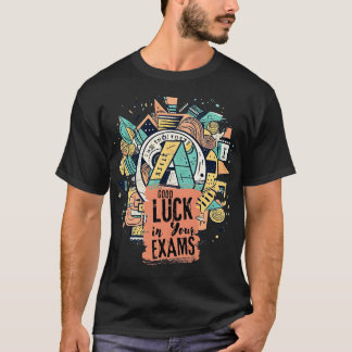 Camiseta Boa sorte nos seus exames 1