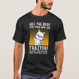 Camiseta Boa Sorte Nova Colaboração de Trabalho Mudança de