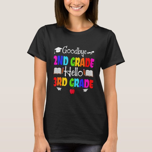 Camiseta Boa sorte Tripulação de Segundo Grau Alô Squ 3º Gr (Frente)