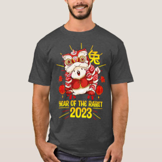 Camiseta Boa sorte Zodiac Feliz Ano Novo Chinês do Carangue