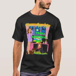 CAMISETA BOA VIDA DA MÃE DOXIE QUE ME RESCUTARAM DACHSHUN