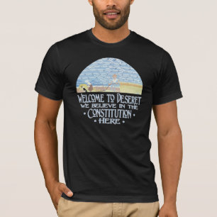 Camiseta Boa vinda a Deseret