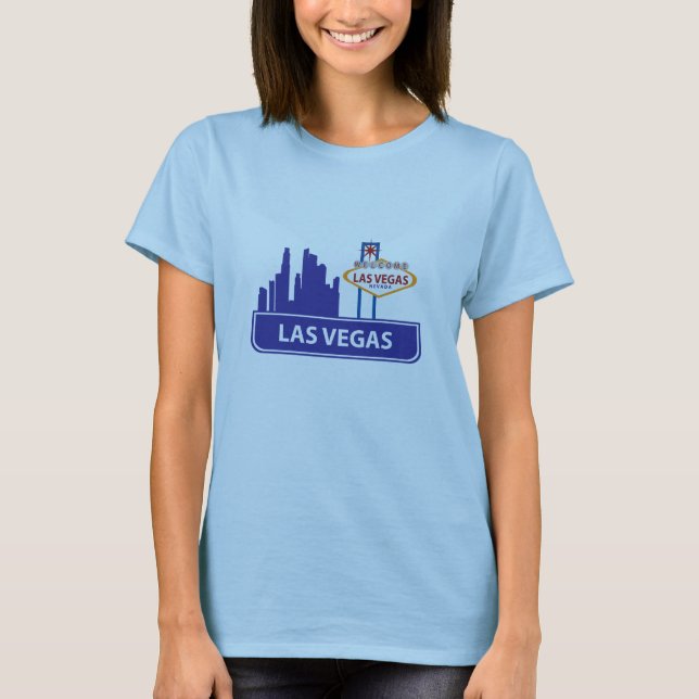 Camiseta Boa vinda a Las Vegas (Frente)