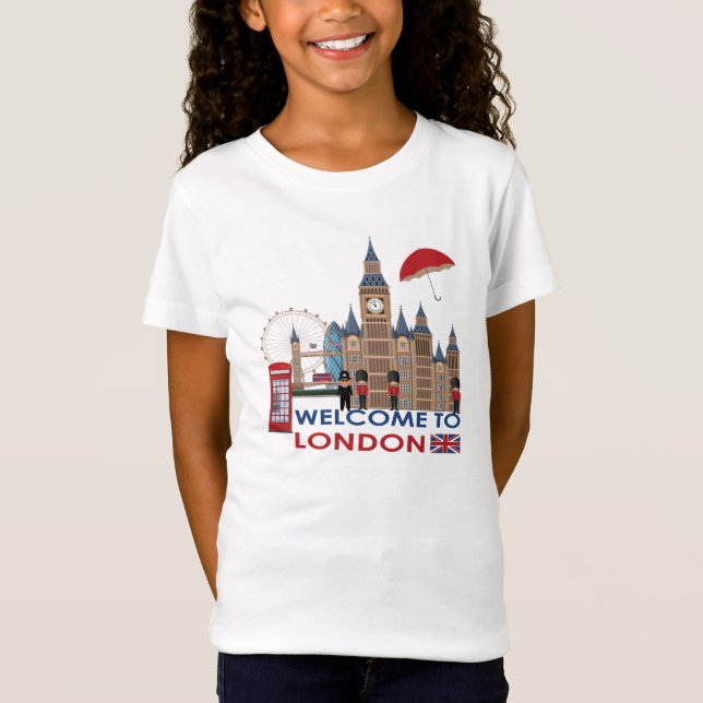 Camiseta Boa vinda a Londres (Frente)