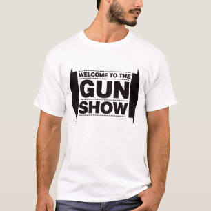 Camiseta Boa vinda à mostra de arma - preto