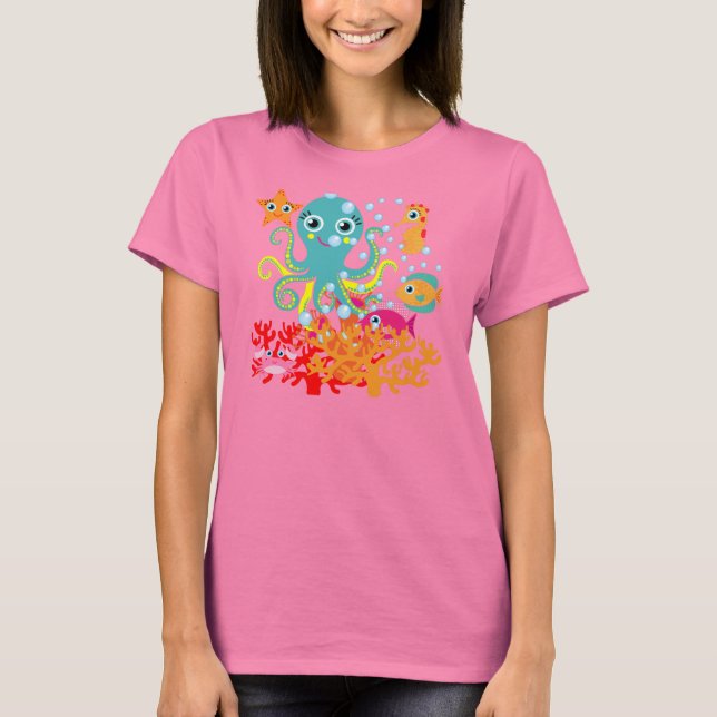 Camiseta Boa vinda ao oceano (Frente)