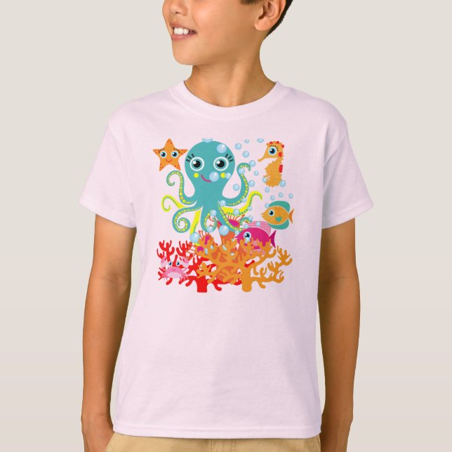 Camiseta Boa vinda ao oceano (Frente)