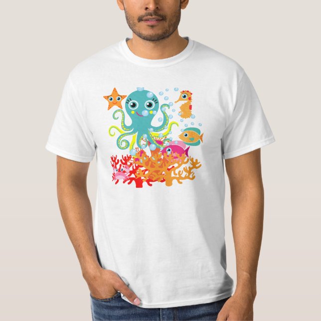 Camiseta Boa vinda ao oceano (Frente)