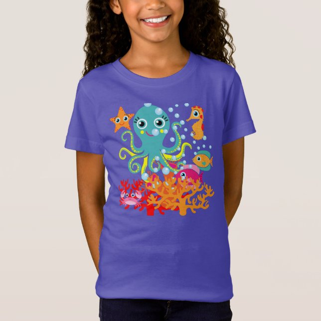 Camiseta Boa vinda ao oceano (Frente)