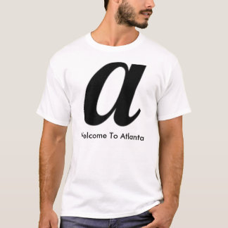 Camiseta Boa vinda ao T de Atlanta