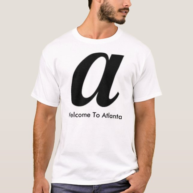 Camiseta Boa vinda ao T de Atlanta (Frente)
