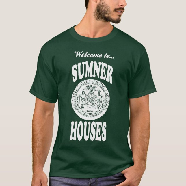 Camiseta Boa vinda às casas de Sumner - impressão branco (Frente)