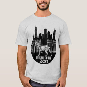 Camiseta boa vinda do IE ao jardim zoológico