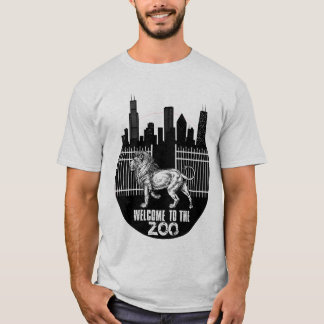 Camiseta boa vinda do IE ao jardim zoológico