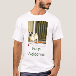 Camiseta Boa vinda dos Pugs!